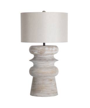 Claudius Table Lamp - Whitewashed