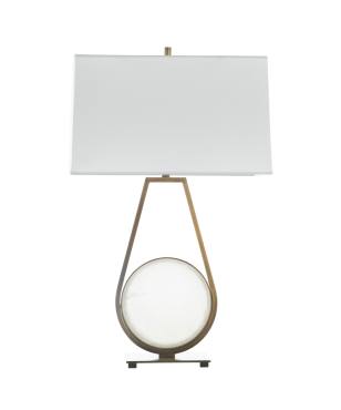 Emerald Table Lamp -White