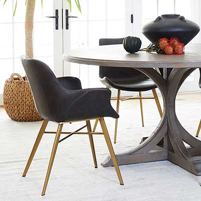 Gabby Dining Chair and Breakfast Table Lifestyle